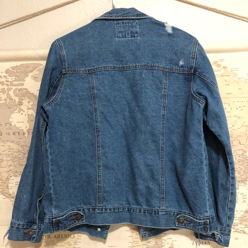 Embroidered Denim Jacket - Picture 2 of 3